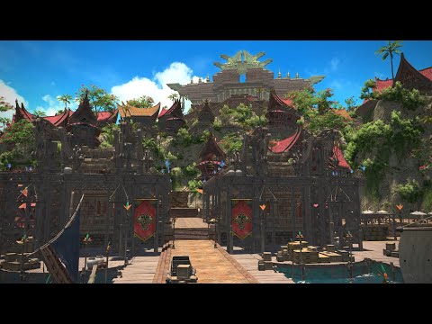 FINAL FANTASY XIV: DAWNTRAIL - New Town: Tuliyollal