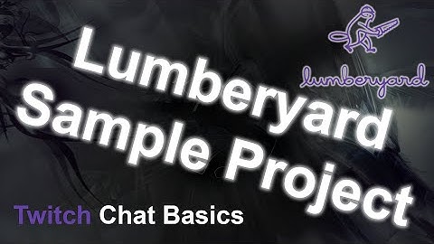 Amazon Lumberyard: Twitch Chat Basics Project