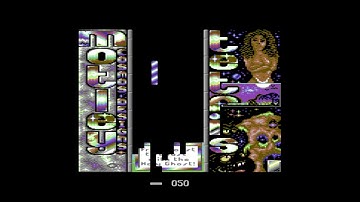 Motley Tetris (Commodore 64) Gameplay