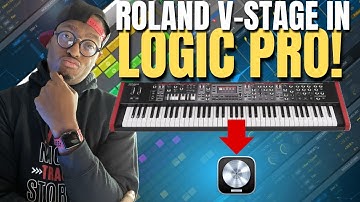 How To Setup & Use the Roland V-Stage In Logic Pro!