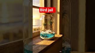 Bottle world to Bird jail #texttoimage #texttovideo #veo3