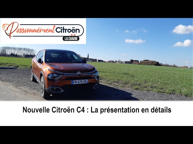 Nouvelle Citroën C4 (2020) : nos premières impressions à bord