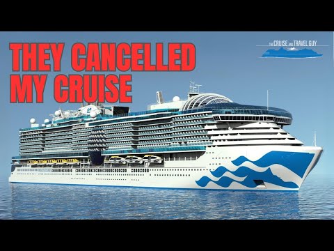 SUN PRINCESS CANCELLED: Shipyard Delay Causes Cancellation of Maiden Cruise 2 Weeks Before Sailing Video Thumbnail