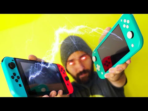 Switching Nintendo Switch Lite and Switch!