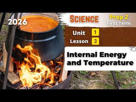 Prep 2 Internal Energy And Temperature Unit 1 Lesson 3 Science