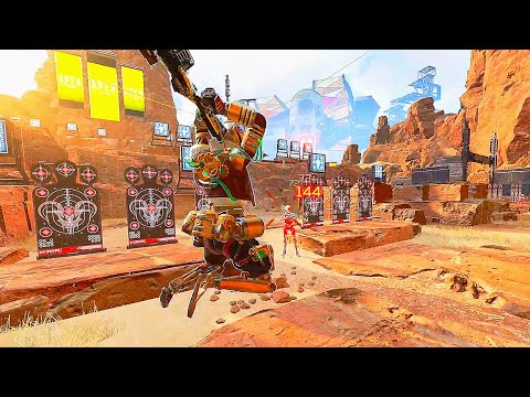 この体勢で射撃できるってどゆこと？ apex