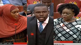 Heated Verbal Exchange! MP Millie Odhiambo & MP Fatuma Mohamed Gang Up to Destroy MP Sylvanus Osoro