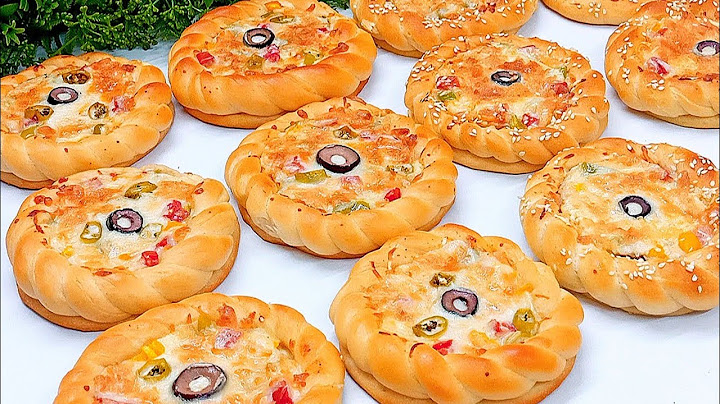 البيتزا❗"ميني بيتزا " بأنجح وأسهل عجينة❗مع أسرع "صلصة بيتزا" بيتزا قطنيه وهشه جدا لزوم المدارس
