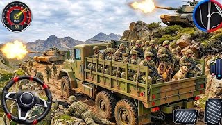US Offroad Army Truck Driving 3D - Army Truck Driving Cargo Games 2026 - Andriod Gameplay screenshot 5