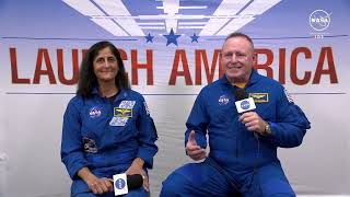 NASA's Boeing Crew Flight Test Astronaut Question and Answer Session