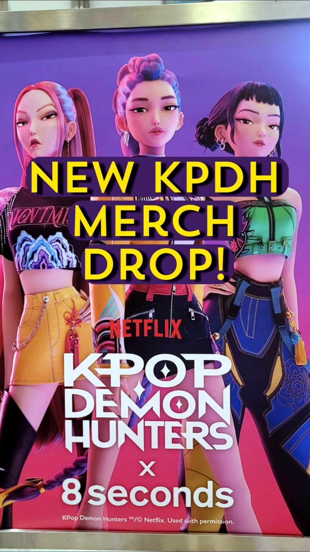 8seconds × K-Pop Demon Hunters — Wave 2 Drop! ✨ - YouTube