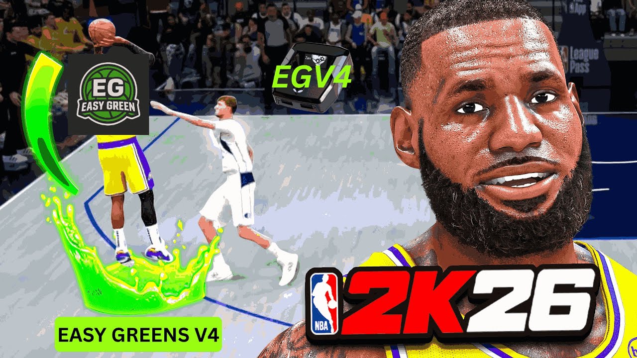 EG V4 NBA 2K26 (BEST SCRIPT) INSTA GREEN  | CRONUS ZEN | DRIBBLE MOVES | AFTER PATCH! | OCT 2025 |