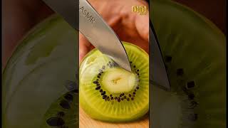 TRANSPARENT KIWI JELLY CUTTING ASMR, DiDi ASMR #shorts #ai