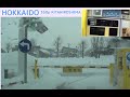 タイムズ北広島 平面駐車場 [ #北広島市 360p 車載動画 2012]：中央通・北進通交点～入口【駐車券発行機】～出口【出口精算機】| Times kitahiroshima parking