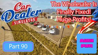 Car Dealer Simulator 🚗 THE WHOLESALER UPDATE IS FINALLY FIXED! INSANE PROFITS & HUGE DEALS! Part 90 screenshot 4
