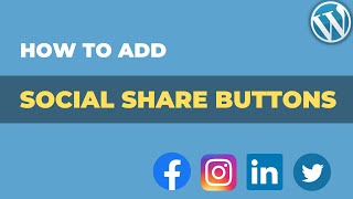 How to Add Social Share Buttons on WordPress | Social Media Icons | Sassy Social Share screenshot 2