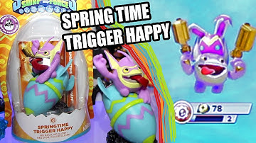 Springtime Trigger Happy = New Hat Unlocked (Skylanders Swap Force Easter Variant) Wave 4