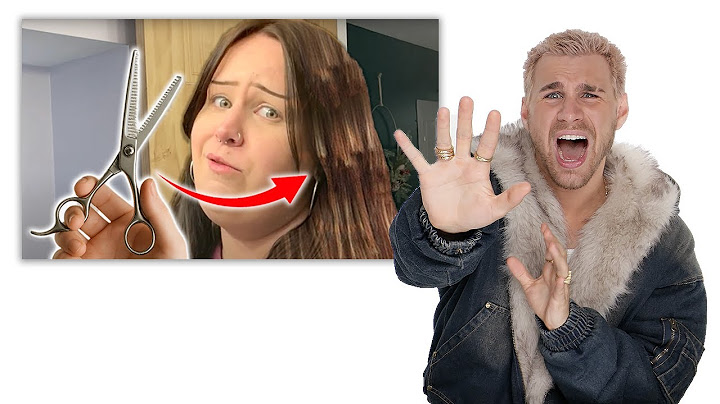 Hairdresser Reacts To People RUINING Their Hair With Thinning Scissors