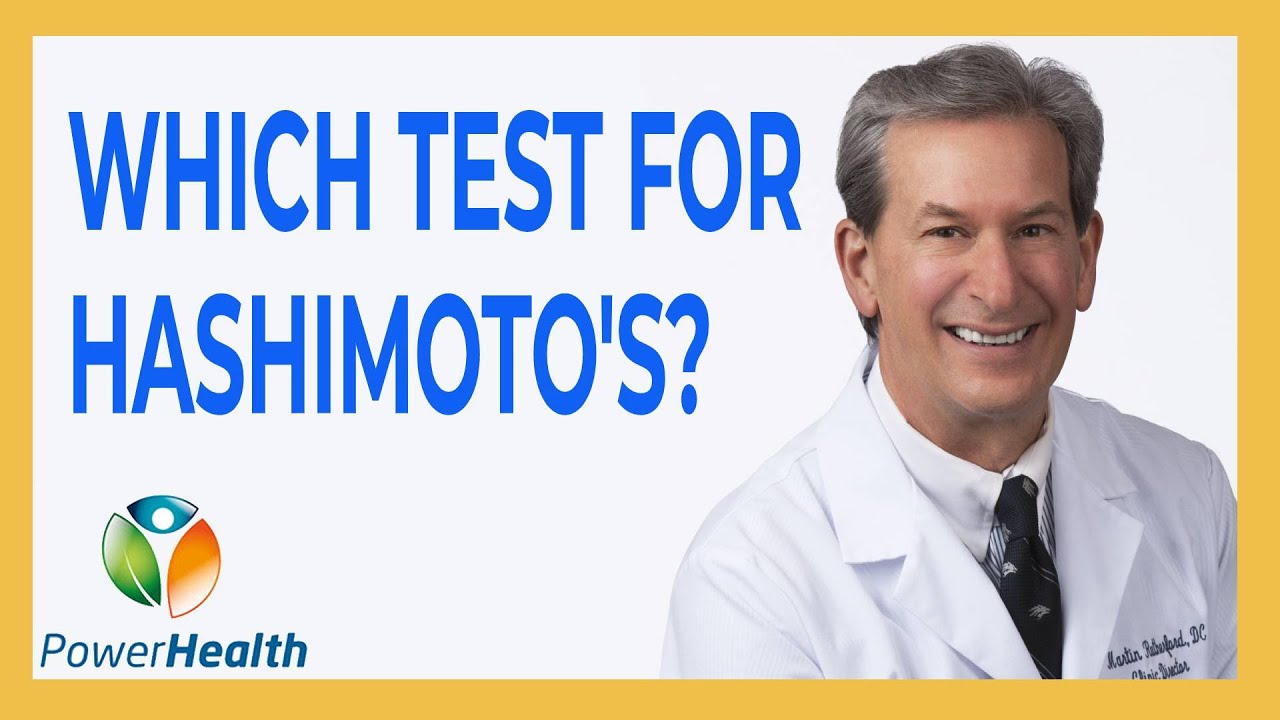 Hashimoto Test Which Test for Hashimoto's? - YouTube
