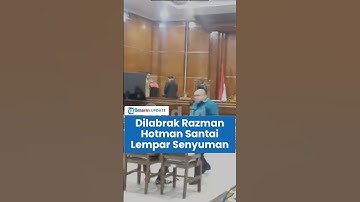 Sikap Santai Hotman Paris Hadapi Amukan Razman Nasution di Ruang Sidang: Tak Takut, Lempar Senyum