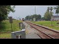 Union Pacific locomotives going southbound in San Benito, TX.