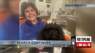 Authorities seek footage as search continues for Nancy Guthrie