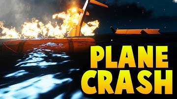 PLANE CRASH - THE FOREST but TROPICAL - Stranded Deep 2017 #1