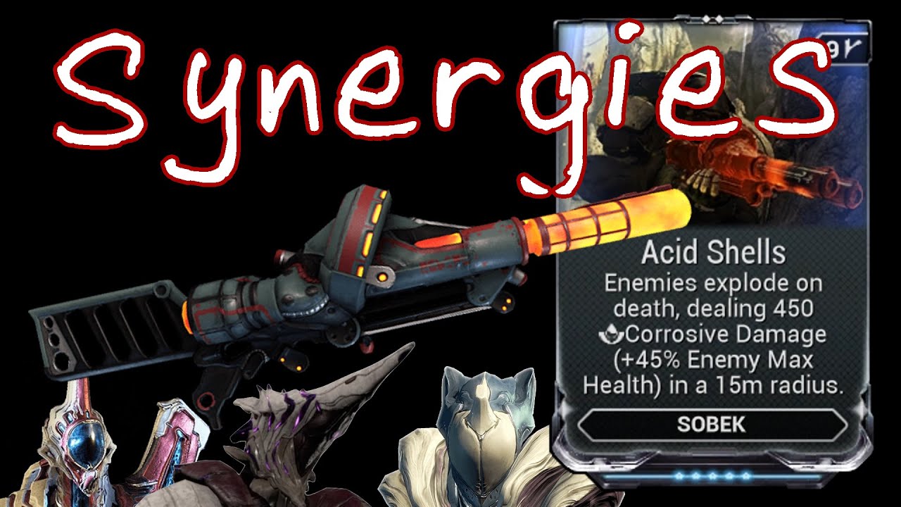 Kuva Sobek Acid Shells Synergies | Warframe