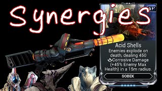 Kuva Sobek Acid Shells Synergies | Warframe