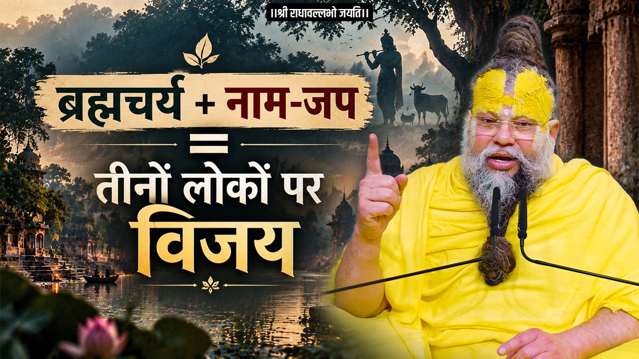 ब्रह्मचर्य + नाम-जप = तीनों लोकों पर विजय! Bhajan Marg