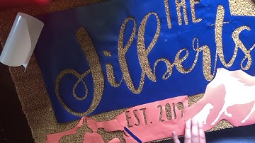 How to Make a Personalized Door Mat