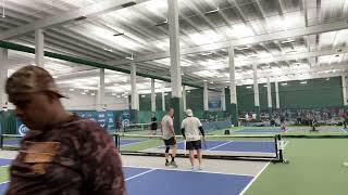 PPA Indoor National Championship 4.0 35+ 1st Round match of gold medal winners