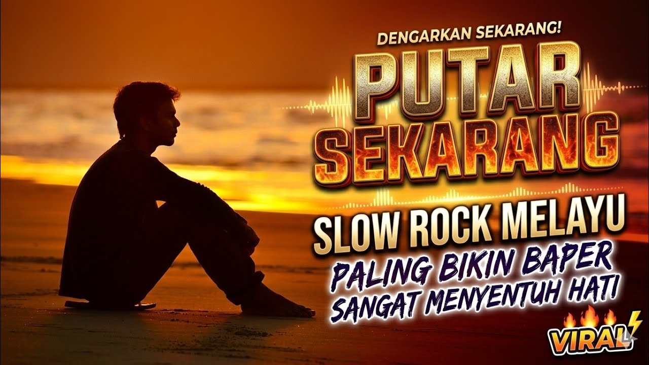 Putar Sekarang! Kumpulan Slow Rock Melayu Paling Bikin Baper sangat menyentuh hati