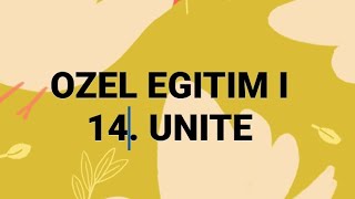 Ozel Egitim I | 14. Unite | Onemli Notlar | Ata Aof | Ogretmen Tv