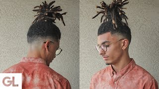 High Top Fade With Dreadlocks