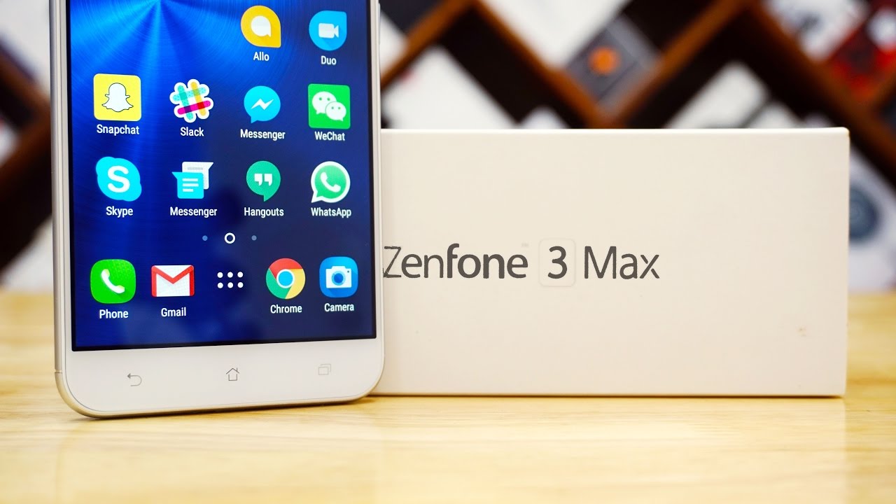 Asus Zenfone 3 Max - Распаковка!
