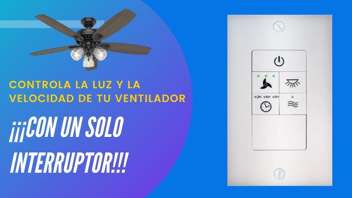 Con este ventilador inteligente de techo no te consumirá el ardiente