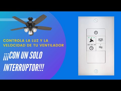 interruptor con control de velocidad para ventilador