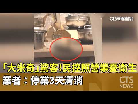 "Giant Mouse" Shocks Diners! Customer Alarmed as Restaurant Stays Open; Owner Closes for 3 Days o...