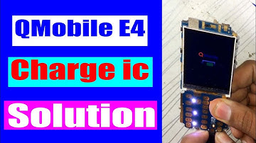 QMobile E4 Short Charging ic Diod Solution Problem Jumper