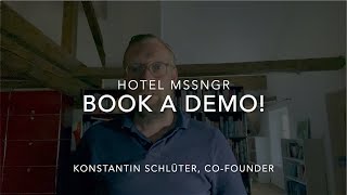 kfs invite demo Hotel MSSNGR screenshot 4