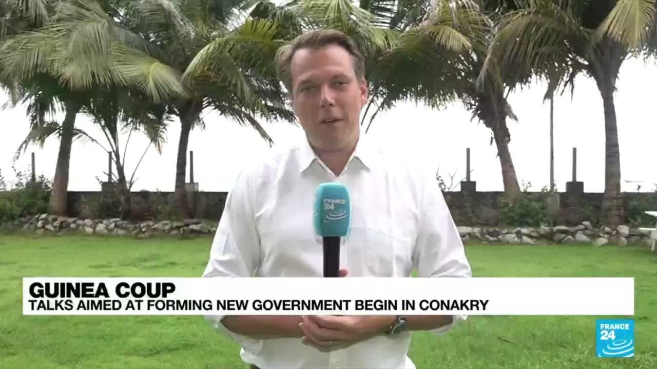 Guinea Coup Talks Aimed At Forming New Govt Begin In Conakry FRANCE 24 English YouTube