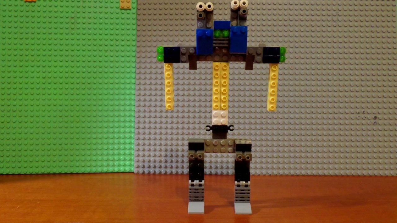 Военный робот из LEGO - YouTube