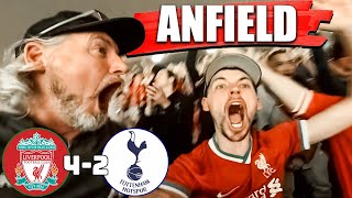 Harvey Elliott Sends Anfield Wild With Wonder Goal | Liverpool 4-2 Tottenham Reaction