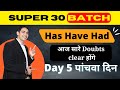 Spoken english course day 5  live classes  super 30 batch  english lovers  liveclass