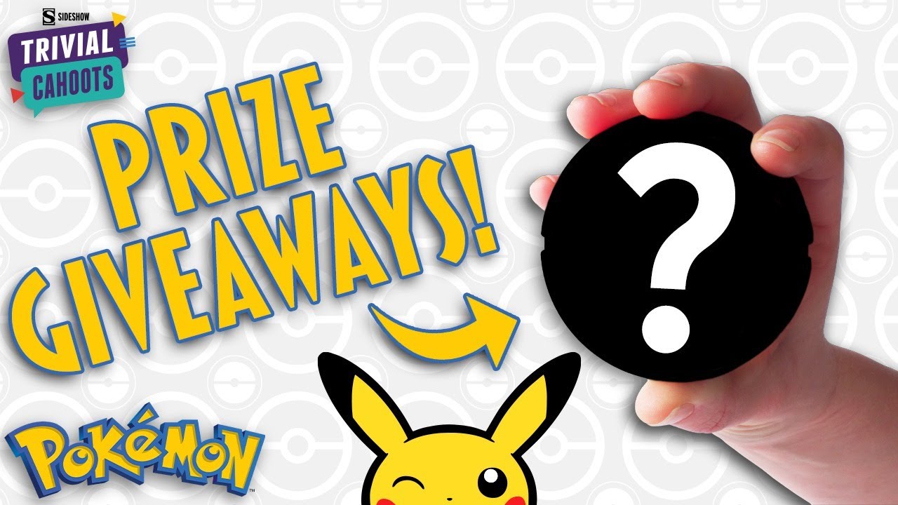 POKEMON TRIVIA for LIVE GIVEAWAYS! | Sideshow Trivial Cahoots! - we celebrate Pokemon Day with all of you! Tune into our livestream Jan 28th at 10AM and 2PM PST for your chance to win special prizes