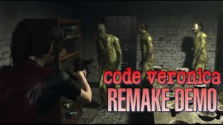 Resident Evil: Code Veronica Remake - Demo от Фанатов | Прохождение Демо-версии фанатского ремейка