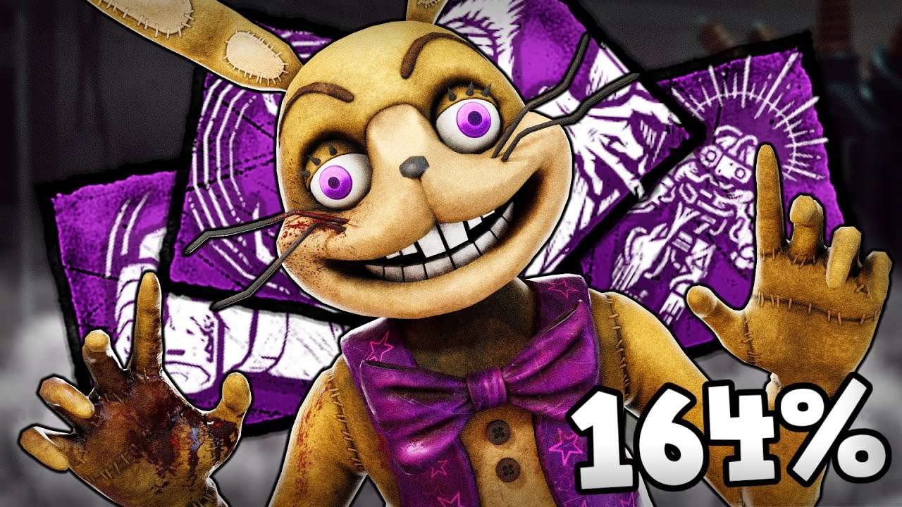 ¡GLITCHTRAP de FNAF llegó a DBD y va al 164% DE VELOCIDAD con ESTE EQUIPAMIENTO! - Dead by Daylight