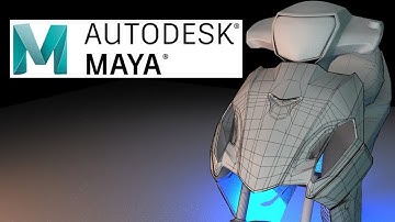 3D Modeling Timelapse Part 2: Suzuki Smash Motorcycle Headlight, Autodesk Maya