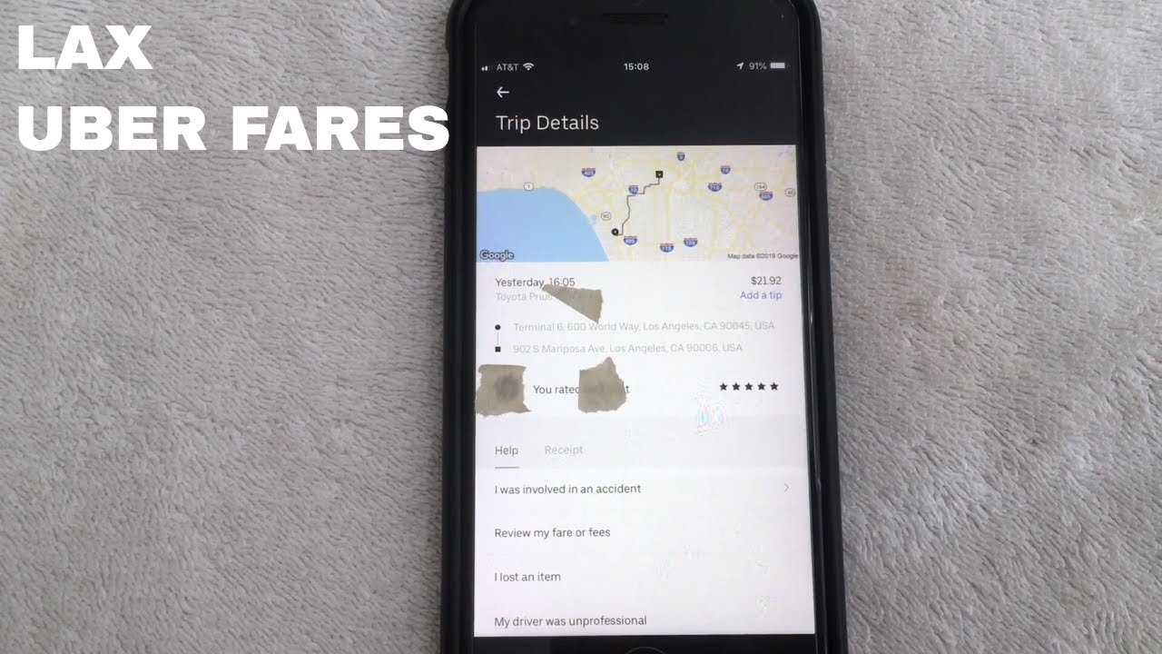🚗 🚕 Uber Lax To Downtown Cost In Uber Pool Youtube 